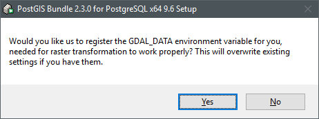 Set GDAL_DATA Set GDAL_DATA