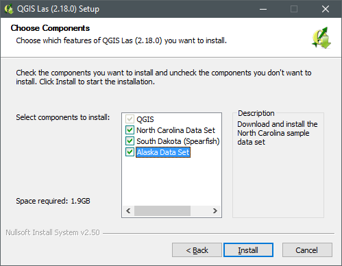 Install sample data Install sample data