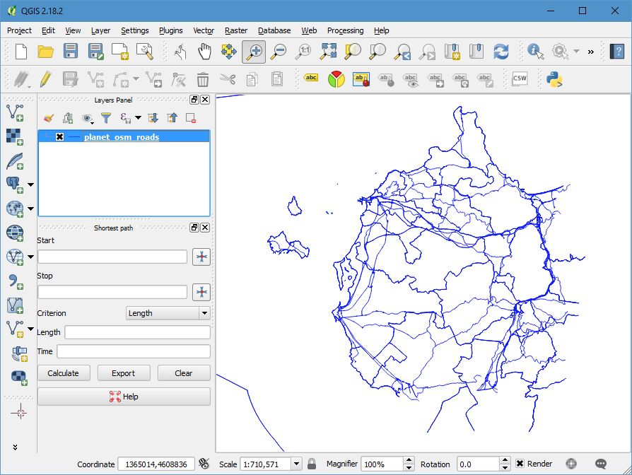 planet_osm_roads table shown in QGIS planet_osm_roads table shown in QGIS